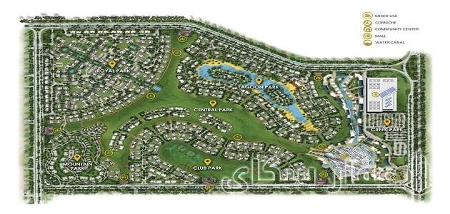 خريطة ماونتن فيو اي سيتي التجمع