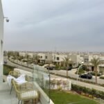 شقة بحديقة بقرية أزها