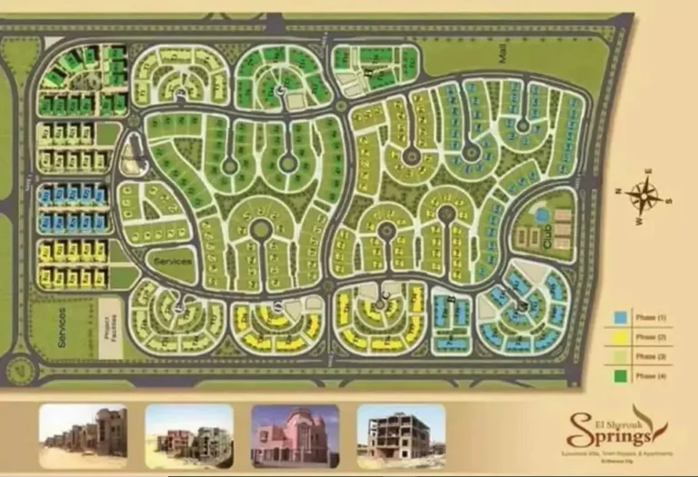 كمبوند الشروق سبرنجز حسن علام