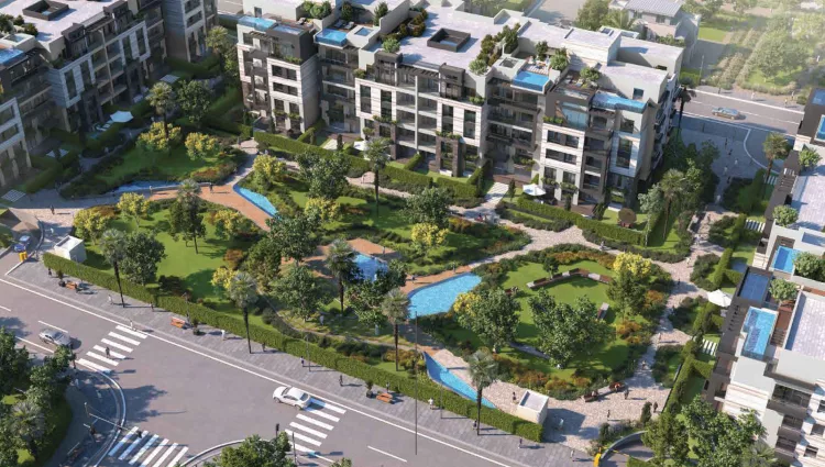 إم سكويرد للتطوير العقاري كمبوند تريو جاردنز التجمع الخامس