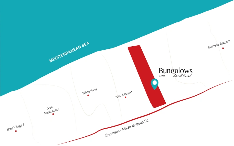 ارابيا جروب قرية بانجلوز الساحل الشمالي