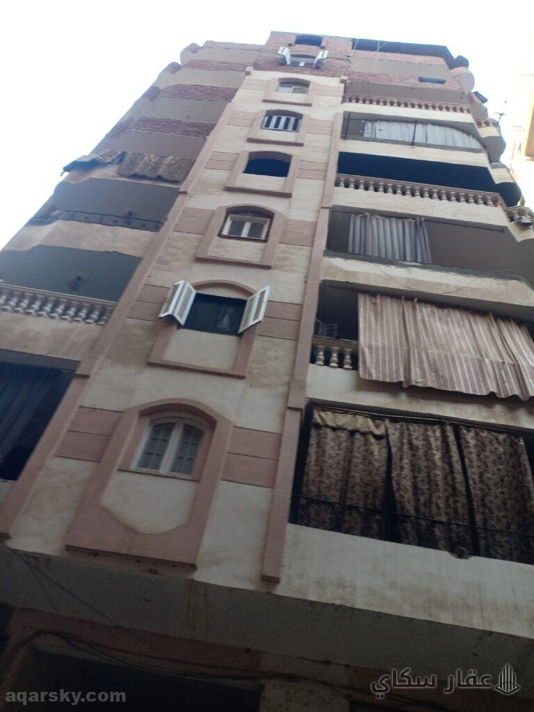 شقة تمليك للبيع في شرق | بزهراء مدينة نصر نصف تشطيب