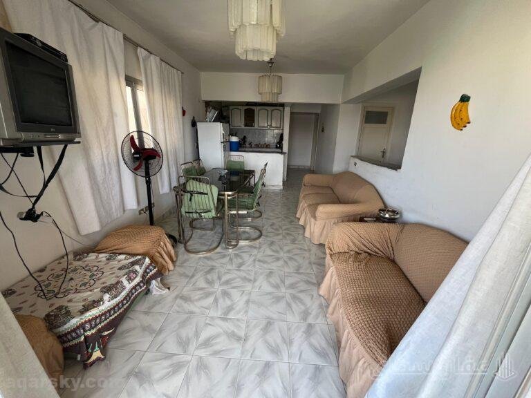 شاليه غرفتين وريسبشن للايجار اليومى بقرية منال 1 بأكبر شواطئ العين السخنة