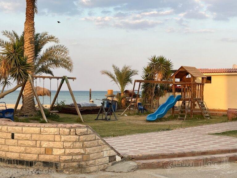 شاليه للإيجار اليومى العين السخنة | قرية منال 1 بأكبر شواطئ