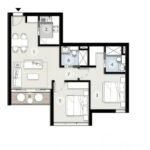 شقه ١٠٠ متر في زيد إيست للبيع Zed east