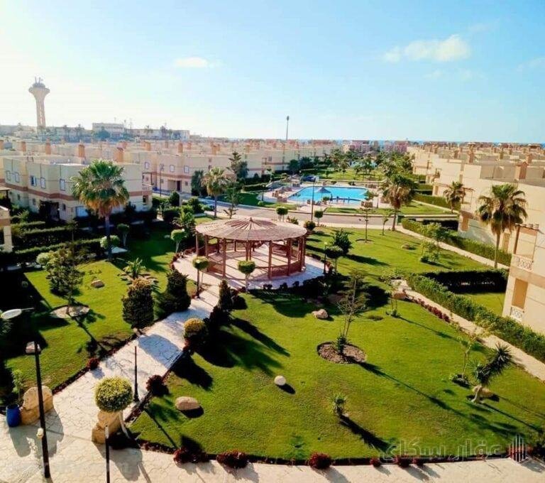 شاليه للإيجار قرية مرسيليا بيتش 2 (الساحل الشمالي) غرفتين