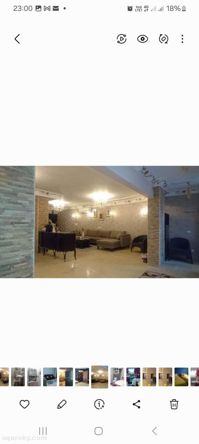 فيلا دوبلكس مفروشة للايجار جولف سيتي