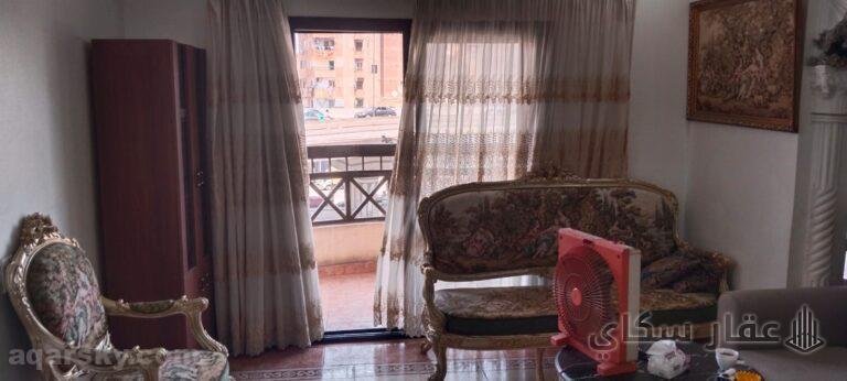 شقه مفروشه للايجار بالزيتون | تطل علي ميدان ابن الحكم