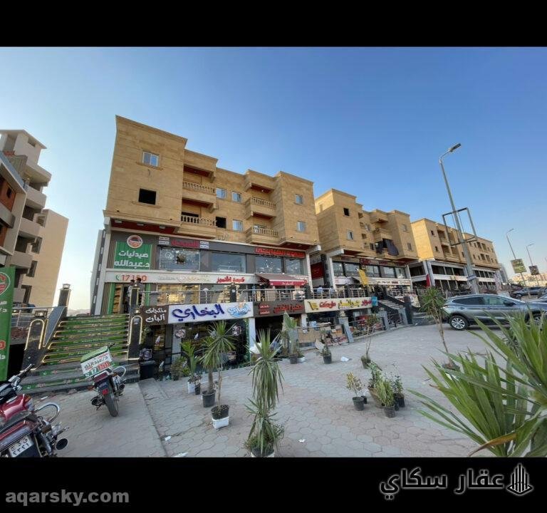 اميز موقع بالعبور بجوار نادي سيتي كلوب الحي الثالث بكريتيف مول خط ١٠ الرئيسي