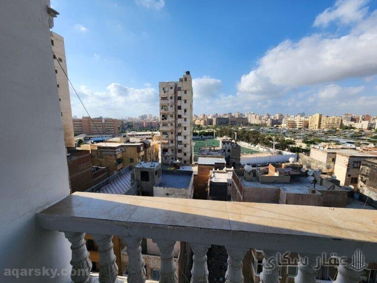 شقة للايجار قانون جديد فى وابور المياه – باب شرق