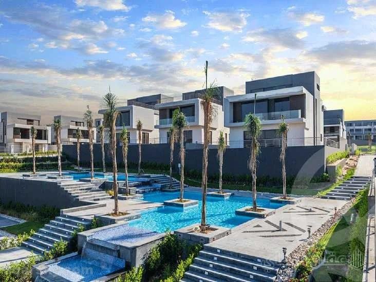 توين هاوس للبيع في patio6 lavista استلام فوري مساحه ٢٢٤م