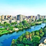 شقة مفروشة للايجار في مصر الجديدة على النيل مباشر ببرج جديد