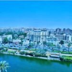 شقة مفروشة للايجار في مصر الجديدة على النيل مباشر ببرج جديد