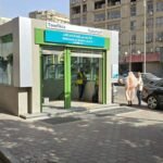 عيادة مجهزة ١٠٠ متر صافي بدور ارضي شارع أحمد عرابي