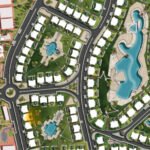 شاليه ارضى ٨٣م غرفتين نوم وريسبشن وترائي وحمام وحديقة مساحة ٩٠،٥ متر