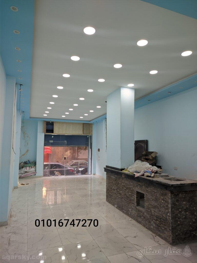 للبيع محل تجاري في كفر عبده مساحه 73م و ارتفاع 6م الاسكندرية