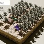 مزرعة نموذجية 5 فدان نخيل مجدول فسايل بنت جورة عمر سنة ونص بسيوة