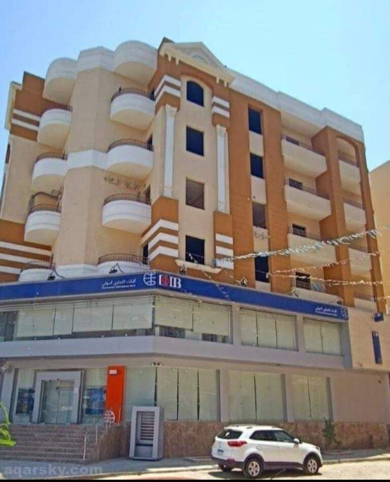 شقة للبيع بكمبوند سيتي هوم في شارع ناصر بالسويس 125 متر