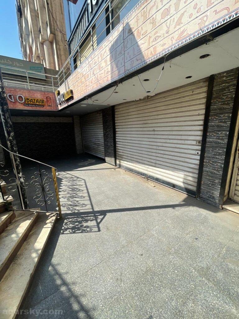 للبيع محل تجاري علي الهرم الرئيسي موقع مميز جداا