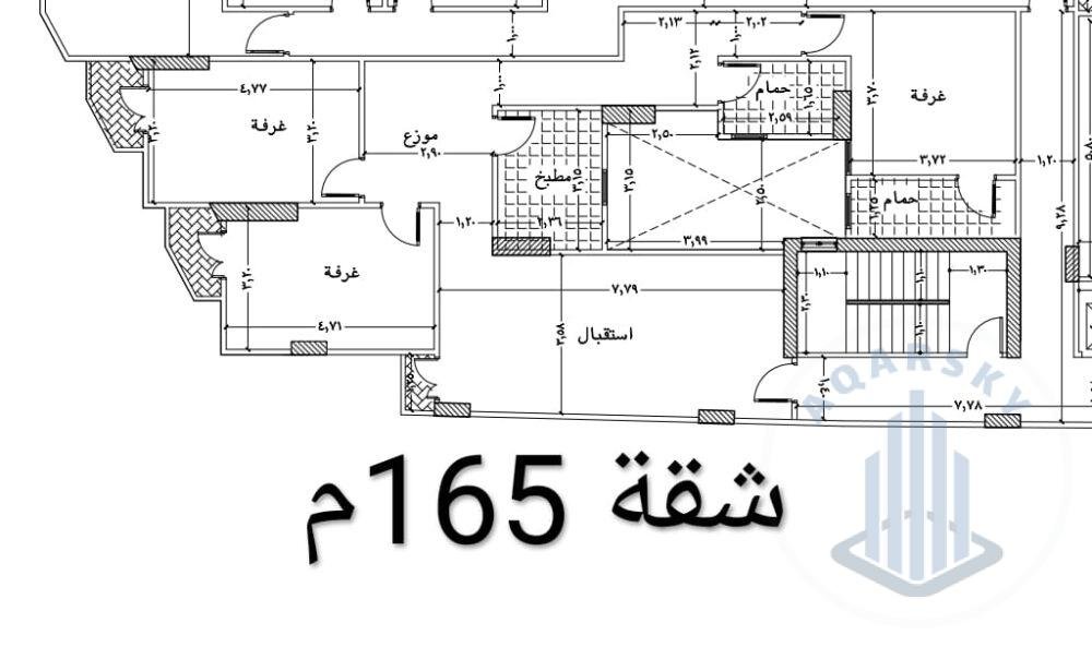 شقه فاخره واسعة جدا فى واحده من أرقى مناطق الفيوم