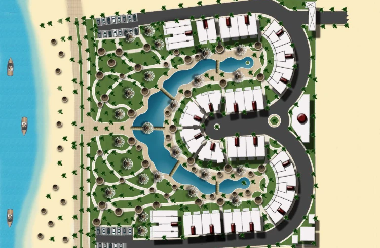 قرية ماجيستي باي العين السخنة