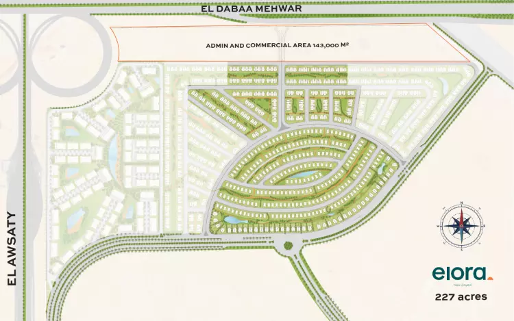 ارابيا هولدنج للاستثمار والتنمية كمبوند ايلورا زايد الجديدة