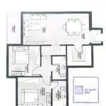 شقه _ كومبوند بيراج _ التجمع الخامس