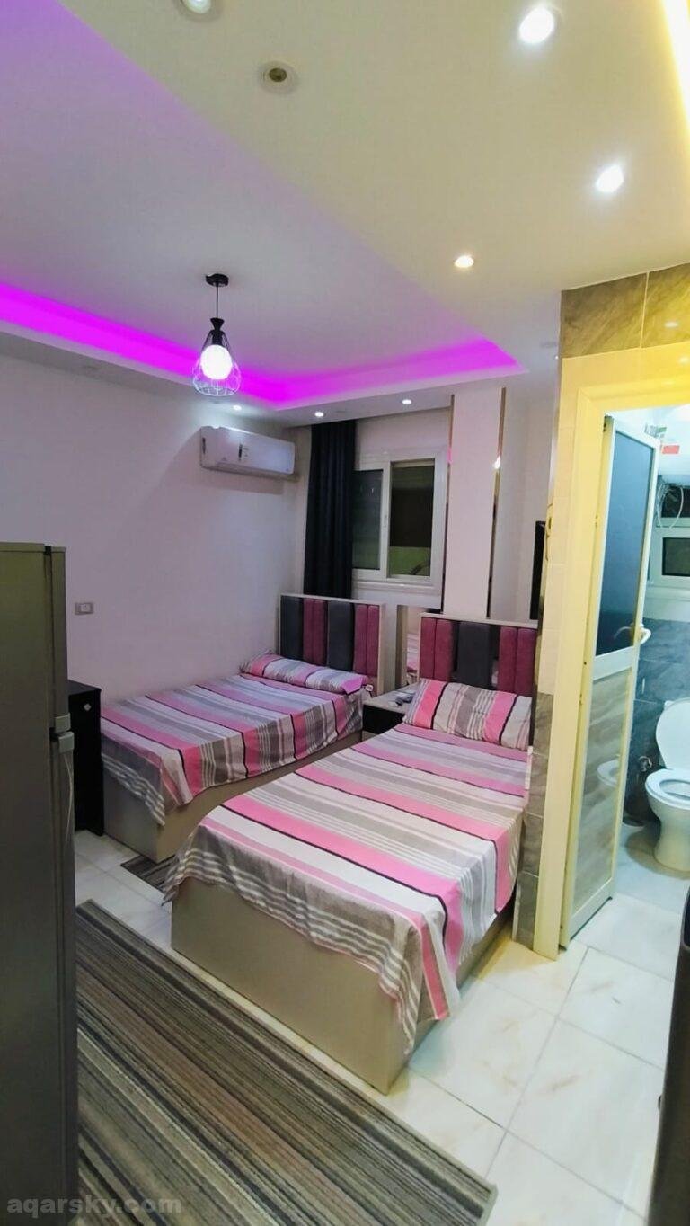 ستوديو للإيجار في 6 أكتوبر بمساحة 45 متر