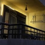 شقه للايجار مفروش بحديقه بمدينتي 103 متر