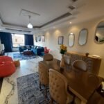 شقة مفروش 170 متر للايجار كورنيش النيل  برج راقي