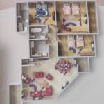 شقة للبيع بأربعة احياء اكتوبر منطقة التوسعات الشمالية