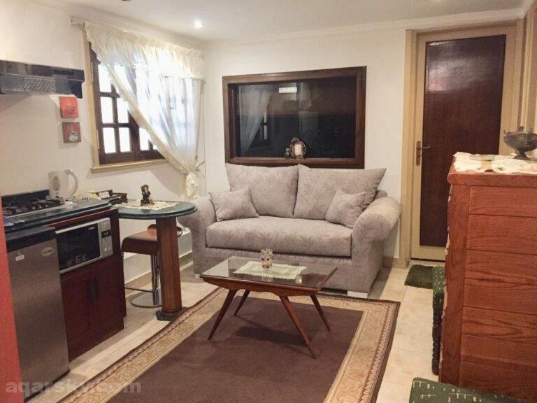 ستديو راقي مفروش بارض الجولف – منطقه سيتي ستارز