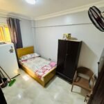 استوديو للايجار مشطب تشطيب الترا سوبر لوكس مفروش فرش حديث