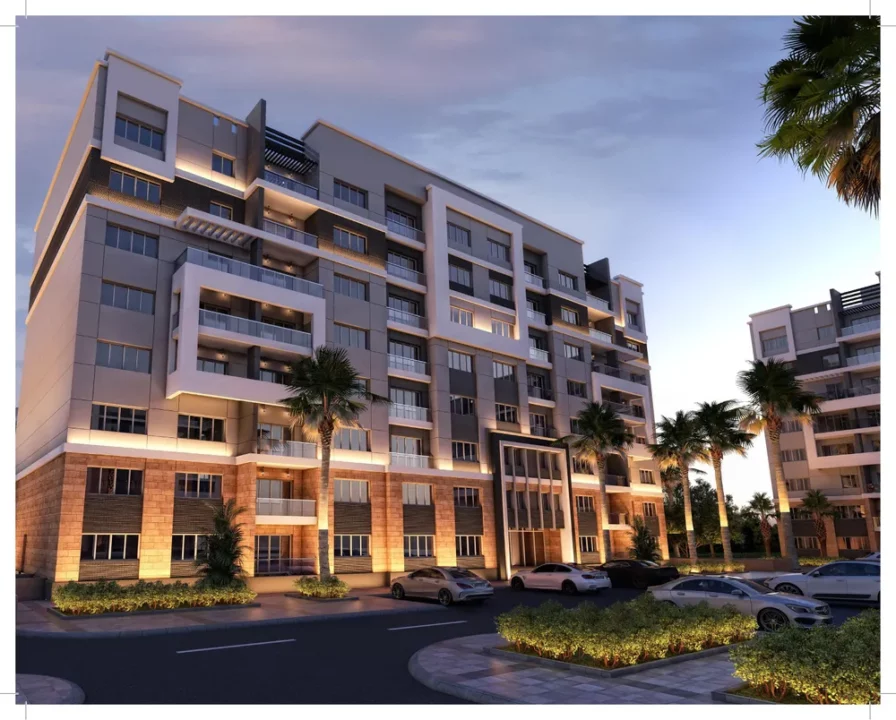 Apartment for sale in Bleu Vert New Capital City – Spacious 3-Bedroom Unit at an Attractive Price