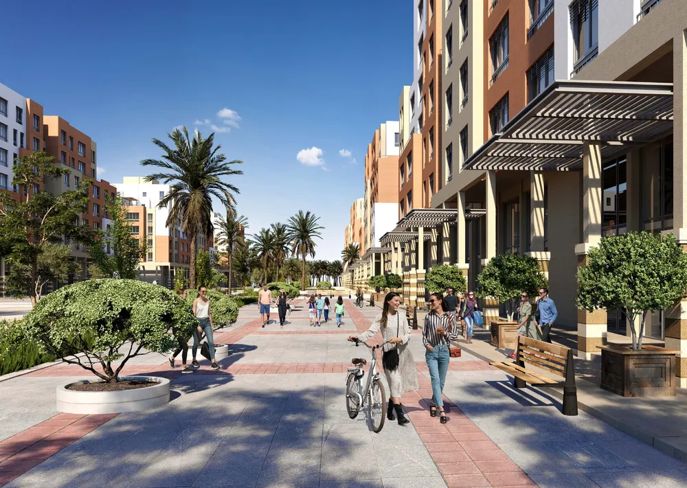 Apartment for sale in Mamsha Avenues New Capital City with 3 Bedrooms – Attractive Price