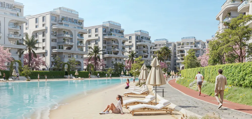 Apartment for sale in Lumia Lagoons New Capital City – Spacious 3-Bedroom Unit at a Great Price