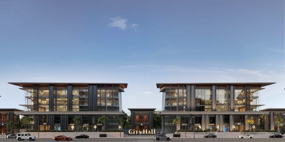 عيادة للبيع في سيتي هول ستريب العاصمة الإدارية الجديدة بمساحة 50~61 م² وقسط 51,939 ج.م