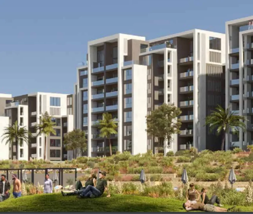 Apartment for sale in ZED East 6th settlement with 3 bedrooms and terrace at an attractive price