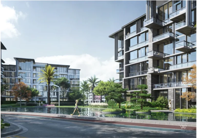 Apartment for sale in The View Waterway El Lotus at an attractive price – 3 bedroom, 3 bathroom unit by The Waterway Developments