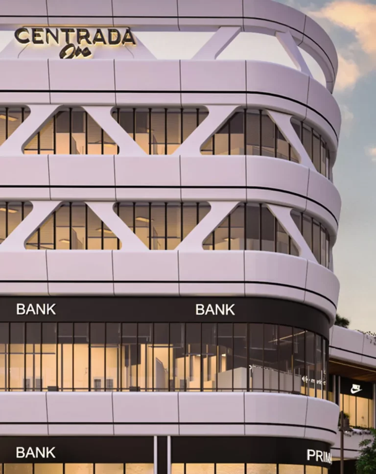 محل للبيع في سنترادا وان حدائق اكتوبر بمساحة 34 م² وقسط 57,834 ج.م