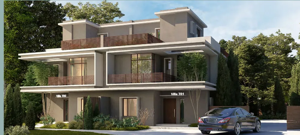 Twinhouse for sale in Il Bosco City Mostakbal City with 3 bedrooms and 4 bathrooms at an attractive price