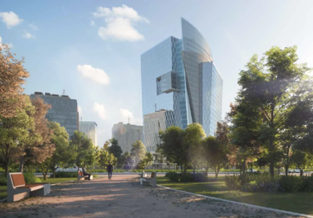 محل للبيع في بوديا تاور العاصمة الإدارية الجديدة وموقع استراتيجي بمساحة 129 م² وقسط 236,500 ج.م