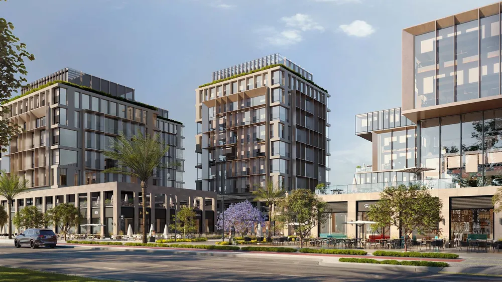 Office for sale in The Angle El Sheikh Zayed – Attractive Price for a 134 m2 Office by Arkan Palm Development