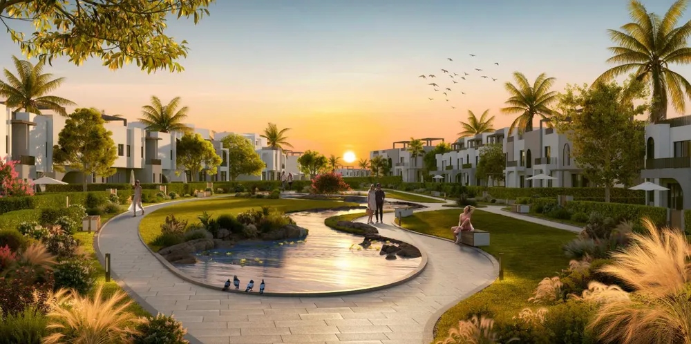 Apartment for sale in O West Orascom October Gardens with 3 Bedrooms and Garden – Attractive Price