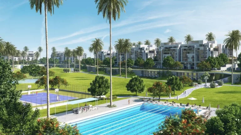 Apartment for sale in Mountain View ICity New Cairo with Garden at an attractive price