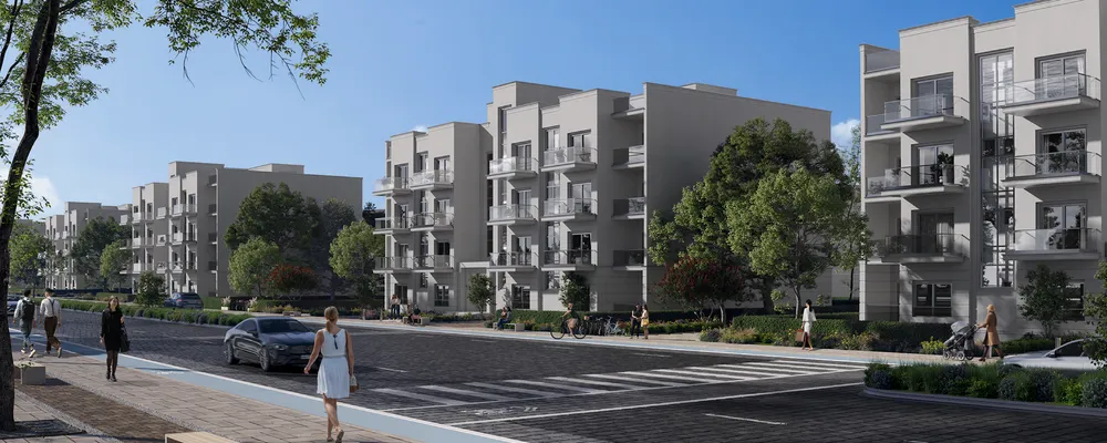 شقة للبيع في نايا ويست الشيخ زايد الجديدة بمساحة 155 م² وقسط 13,743,650 ج.م