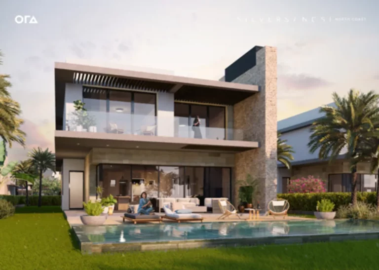 فيلا للبيع في كريستالين – سيلفرساندز سيدي حنيش بمساحة 346~380 م² وقسط 1,010,013 ج.م