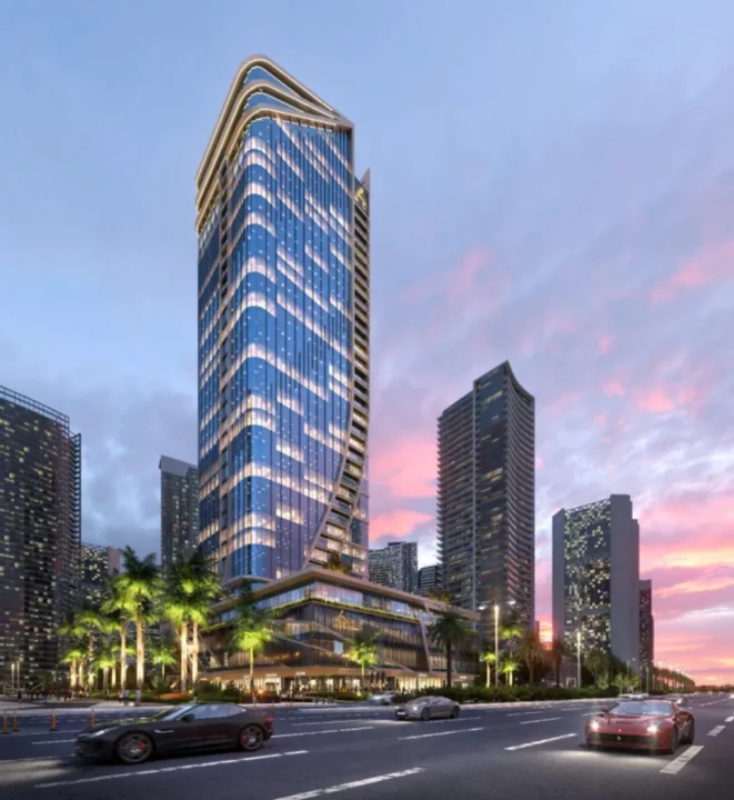 Serviced Apartment for sale in 6ixty Iconic Tower New Capital City – Attractive 2-Bedroom Unit with 3 Bathrooms