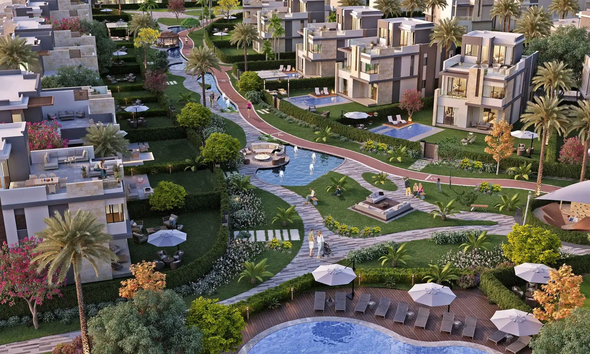 كمبوند تاوني هايد بارك أكتوبر