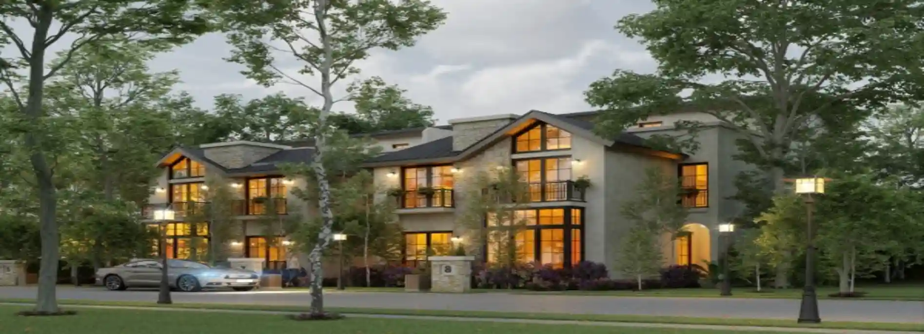 كمبوند ذا مارك جاردنز التجمع الخامس